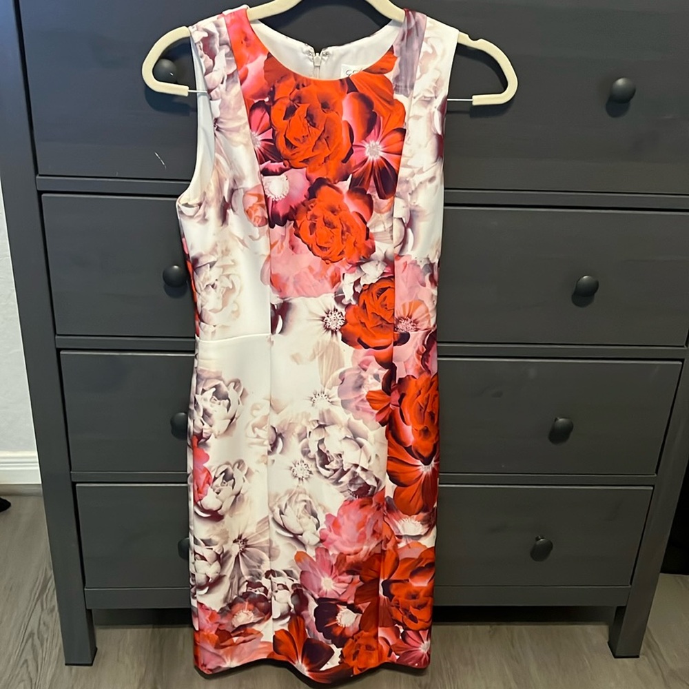 Floral Eliza J knee length dress